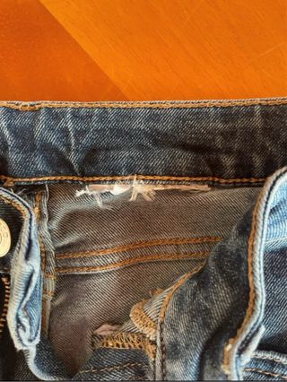 Jeans H&M a zampa blu