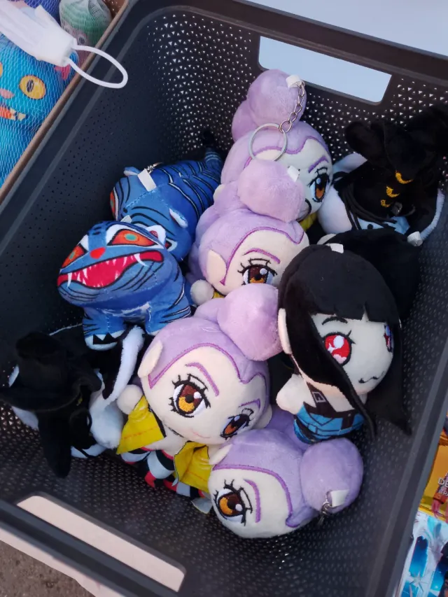 Llaveros Peluche Guerreras K-pop