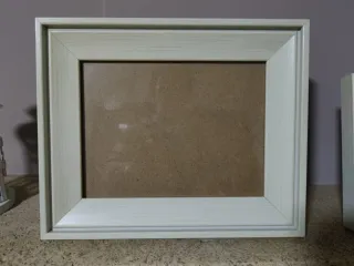 Coppia di cornici in legno