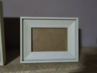 Coppia di cornici in legno