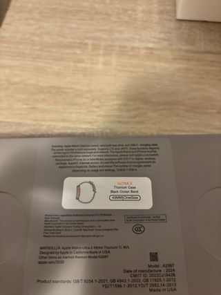 Apple Watch Ultra 2 Negro