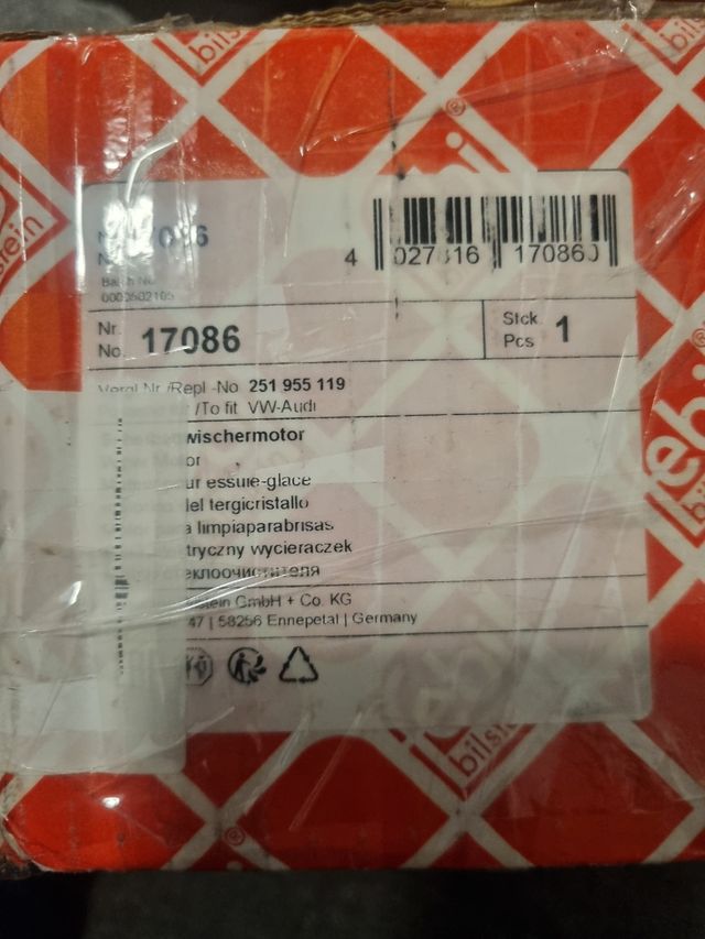 Motor limpiaparabrisas Ref 17086