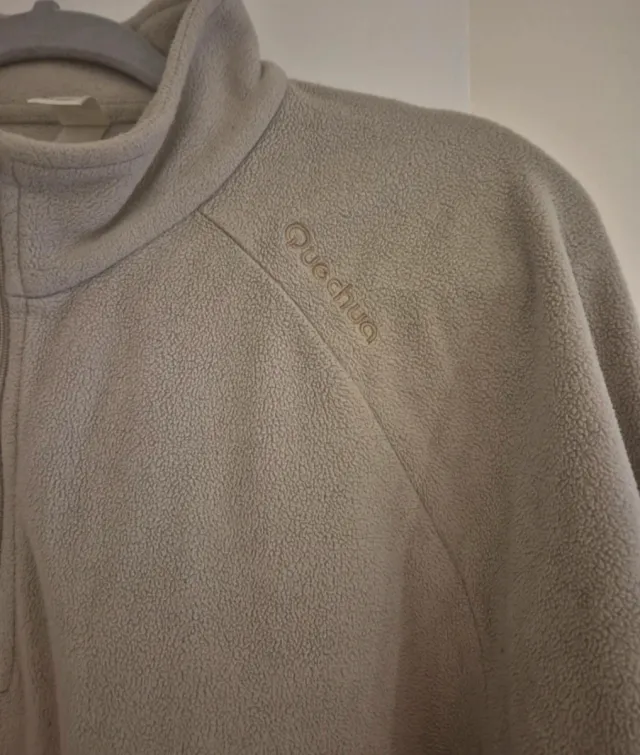 Sudadera Quechua Hombre Beige