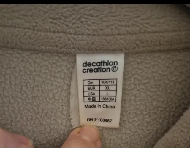 Sudadera Quechua Hombre Beige