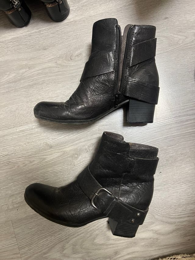 Botines Tacón Negros