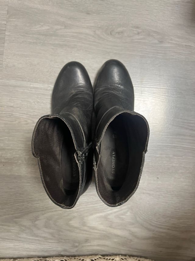 Botines Tacón Negros