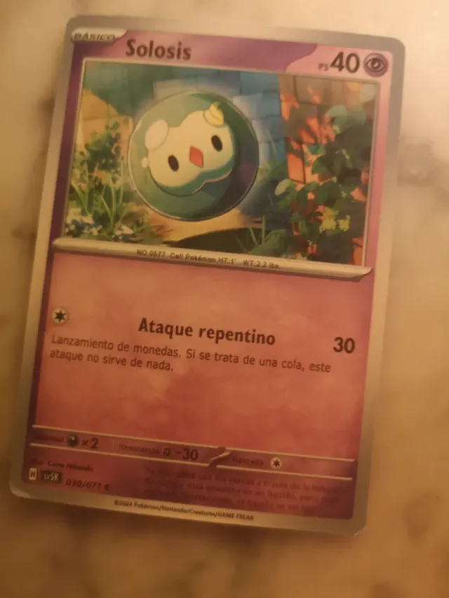 Cartas Pokémon Variadas
