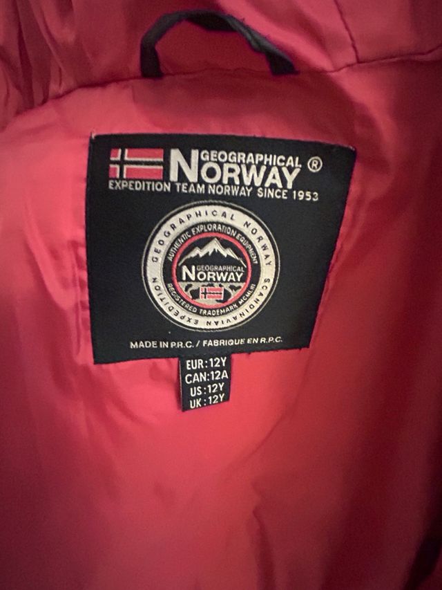 Chaqueta Norway niña azul marino