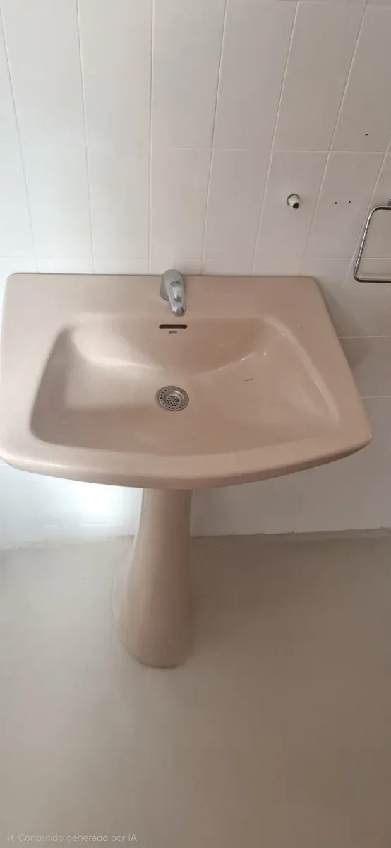 Lavabo y bidet Gala beige