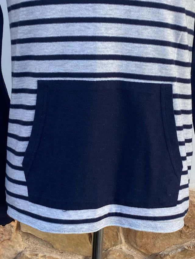 Jersey Pull&Bear rayas y bolsillo