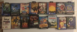 Lote Juegos Sega Mega Drive