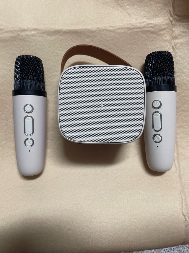 Karaoke Inalámbrico con Micrófonos