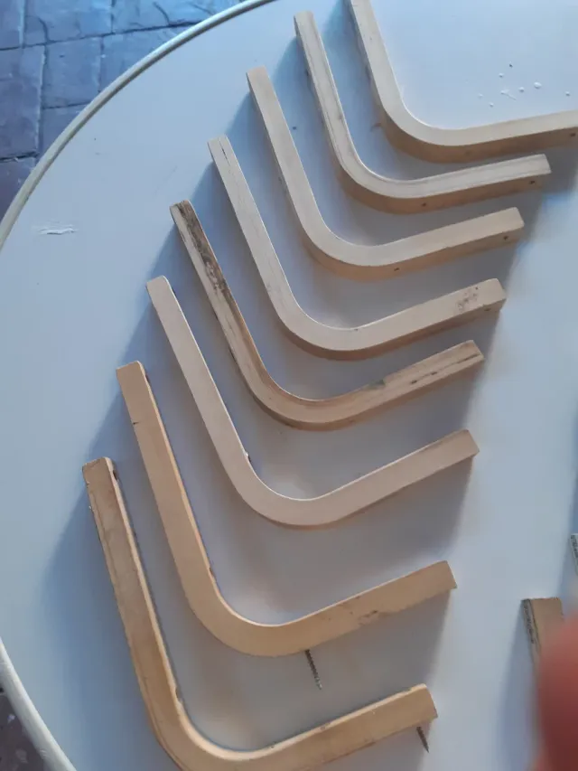 15 Esquadras de madeira IKEA