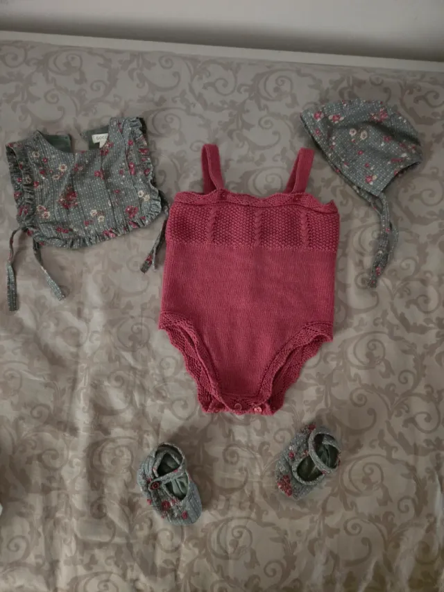 Set Gocco bebé floreale