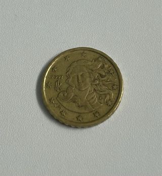 Moneda 10 céntimos euro 2002 Italia Venus