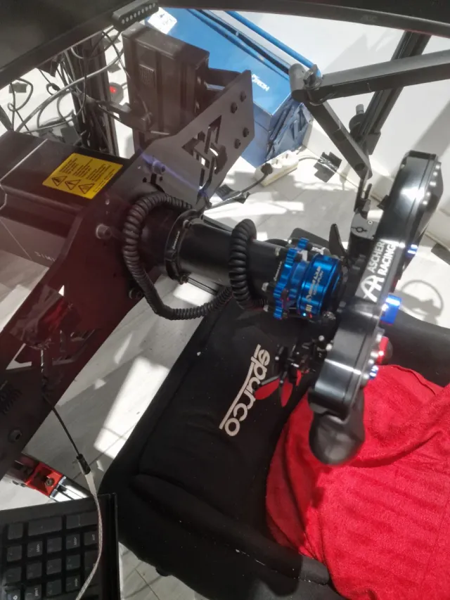 Full High End Simrig Ascher Heusinkveld Simucube