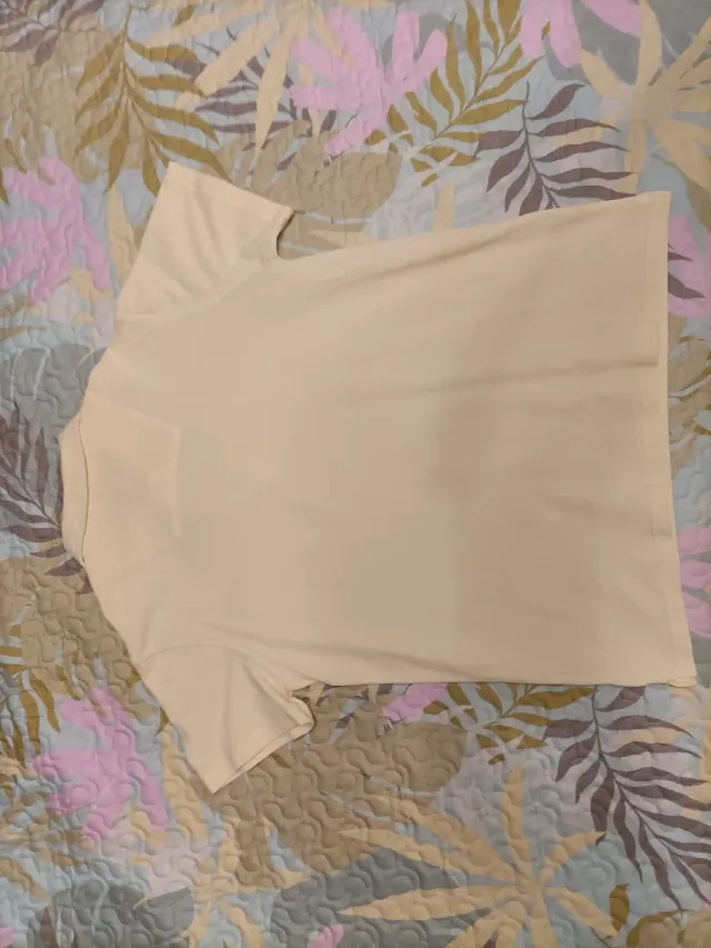 Polo niño amarillo talla 13-14