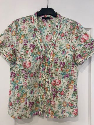 Blusa ANTEA floral talla 42