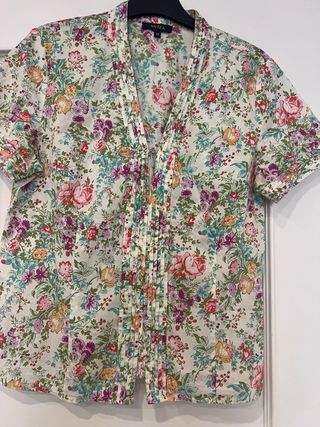 Blusa ANTEA floral talla 42