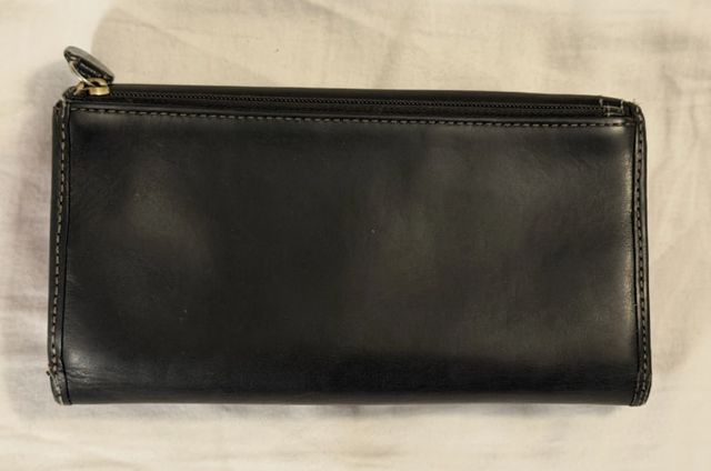 Cartera Coach Legacy Cuero Negro/Rosa