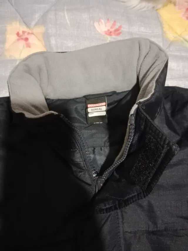 Parka impermeabile nero