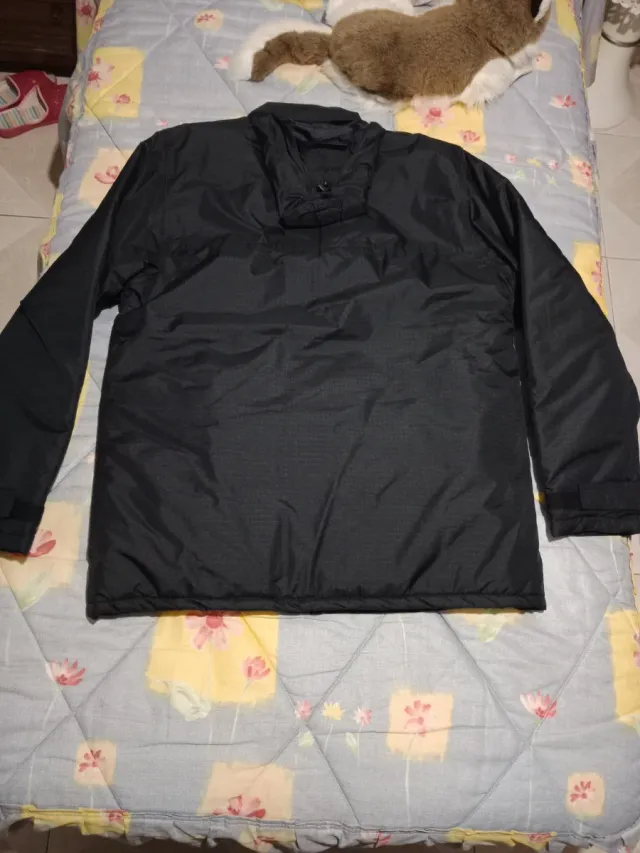 Parka impermeabile nero