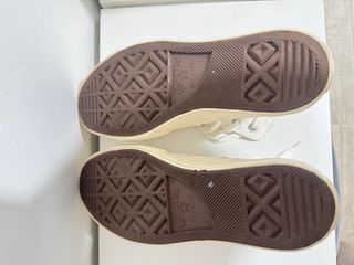 Converse plataforma bordado flores mujer