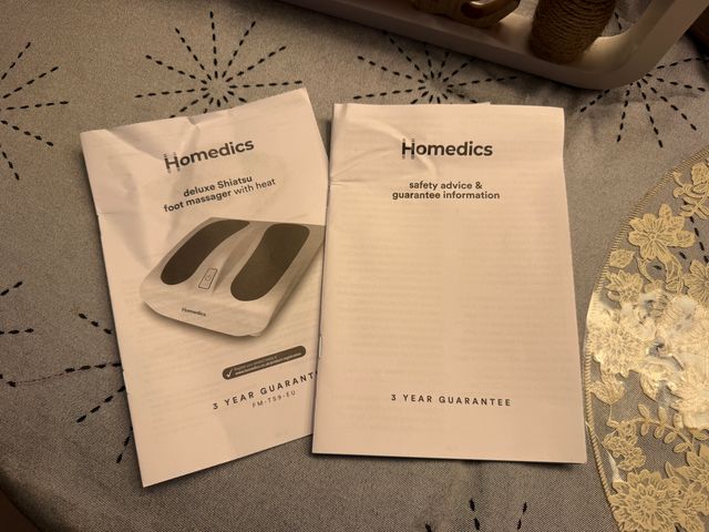 Massaggiatore piedi HoMedics Deluxe Shiatsu con calore