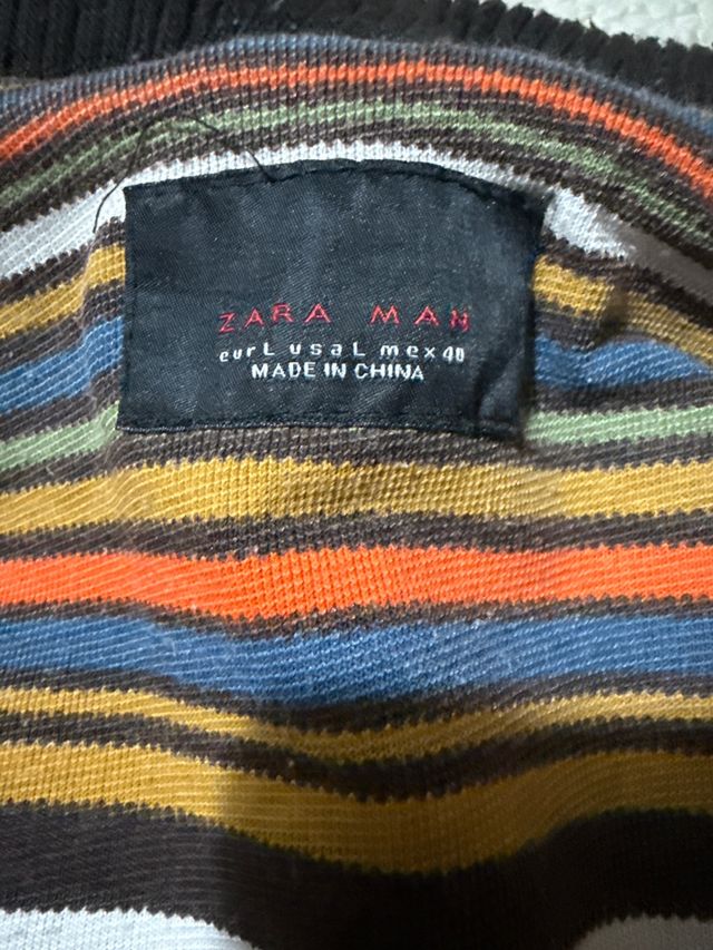 Trenka Zara Hombre Talla L Multiclor