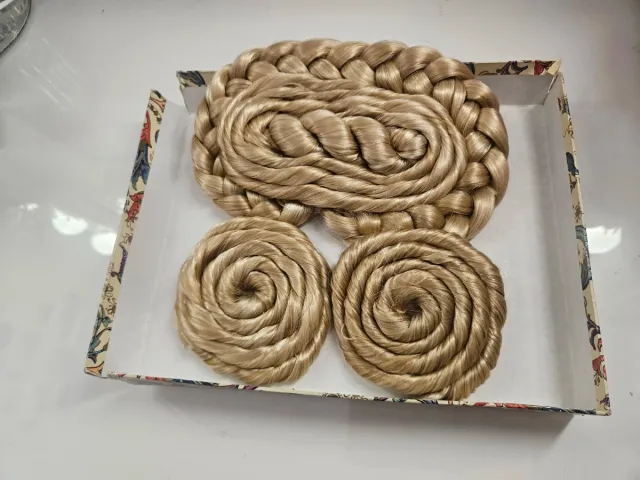 Moños falleros para niña