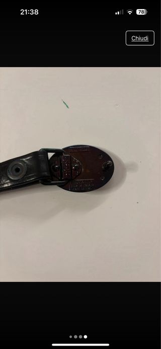 cintura dsquared2 donna nera alt 2 cm lung 100cm