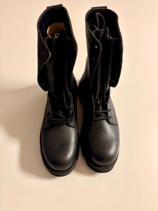 Botas militares piel talla 43