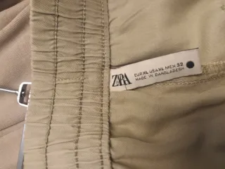 Pantalones palazzo verde oliva