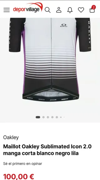 Maillot Oakley Talla L