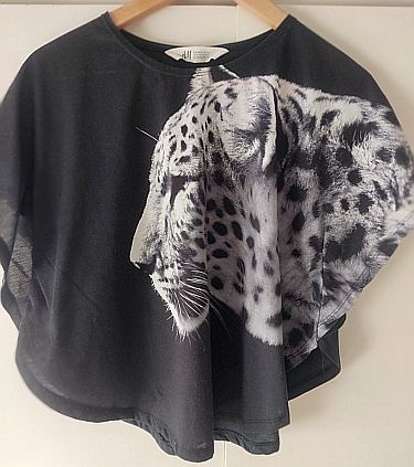 Blusón H&M Leopardo Talla Única