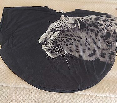 Blusón H&M Leopardo Talla Única