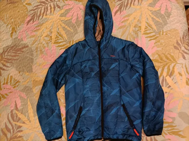 Chaqueta Quechua azul talla 14-15