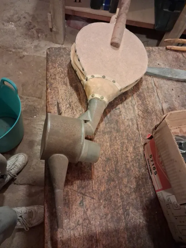 Herramienta para esparcir polvos