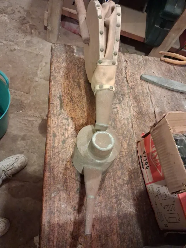 Herramienta para esparcir polvos