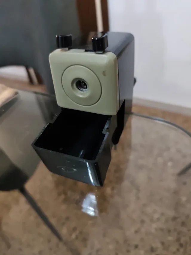 Sacapuntas de manivela vintage