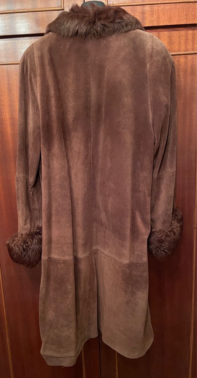 Abrigo ante marrón