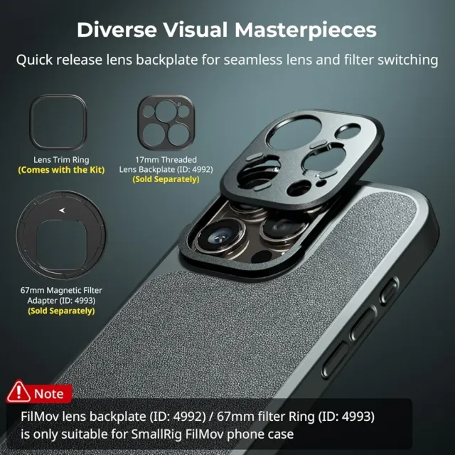 Jaula + Funda SmallRig iPhone 16 Pro MAX estrenar