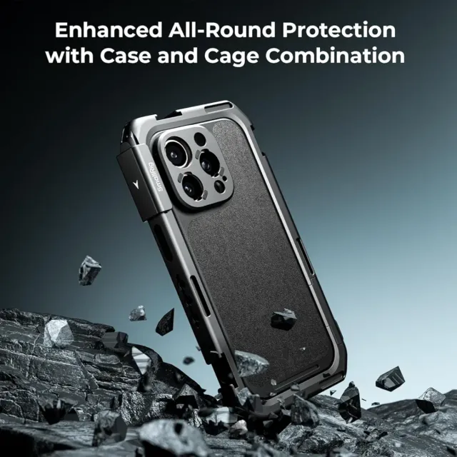 Jaula + Funda SmallRig iPhone 16 Pro MAX estrenar