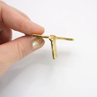 Ciondolo vintage Rochas anni '90 oro