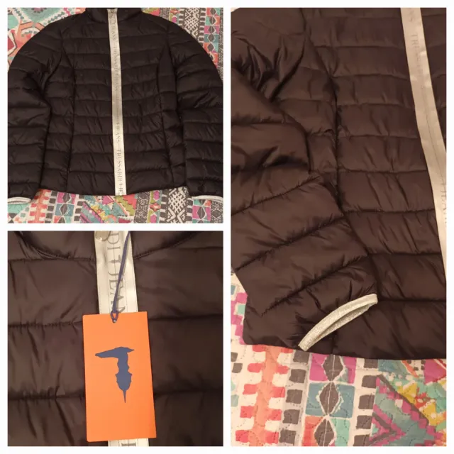 Chaqueta acolchada Trussardi negra