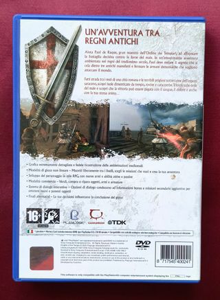 Knights of The Temple II PS2 Pal Ita Usato