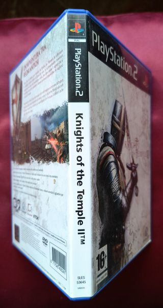 Knights of The Temple II PS2 Pal Ita Usato