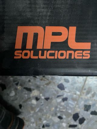 Botas de trabajo negras y naranjas talla 41