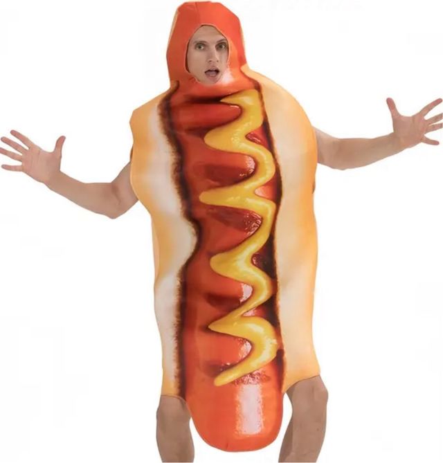 Disfraz Hot Dog Talla Única divertido