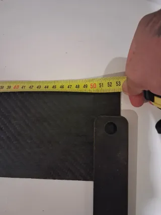 Lote 5 láminas fibra de carbono + 5 llaveros real